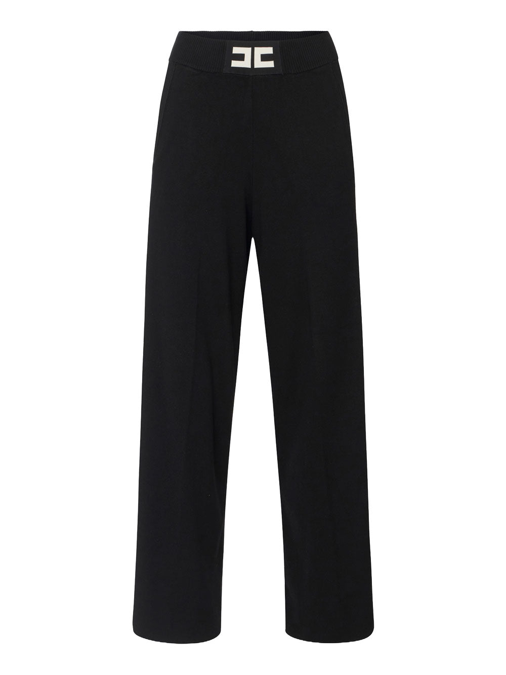 Pantalone Palazzo Elisabetta Franchi da Donna - Nero