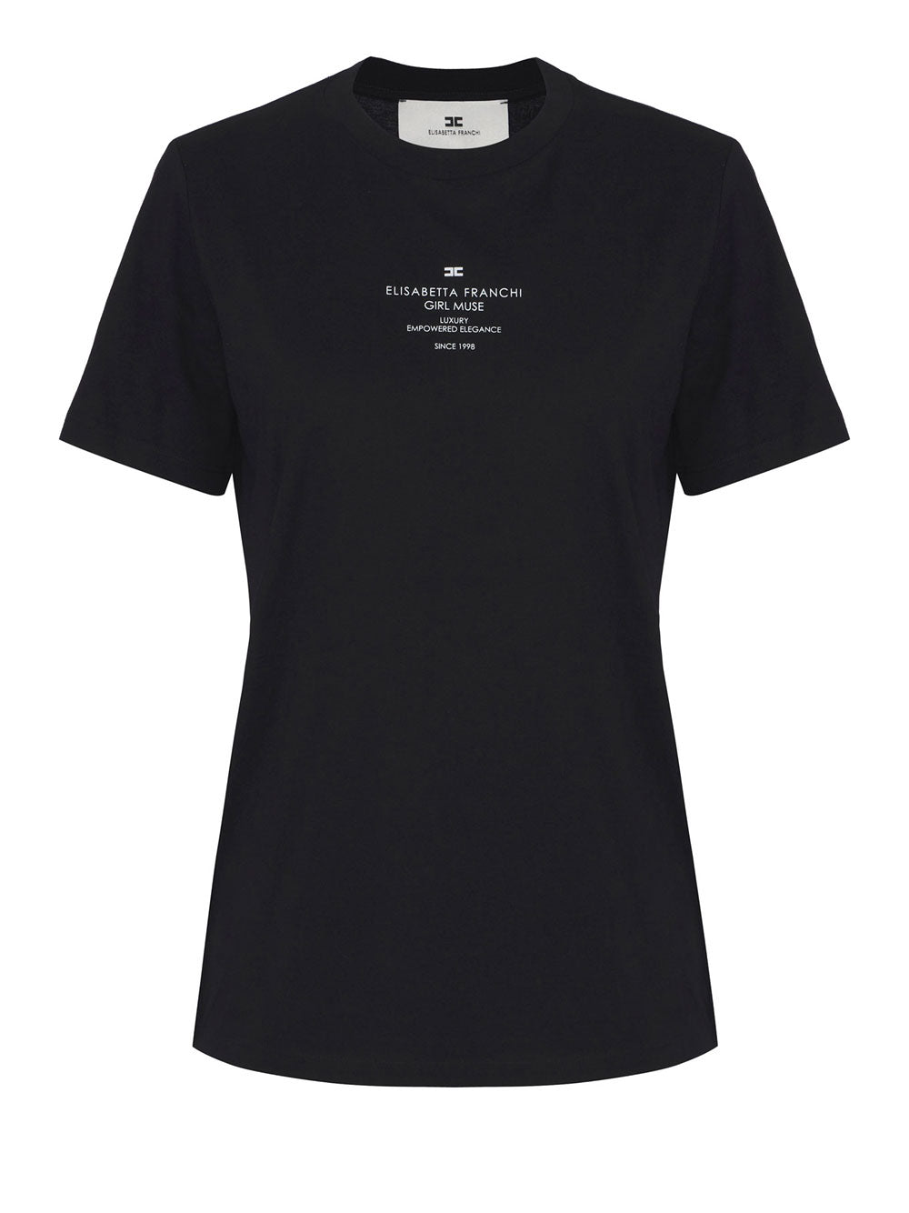 T-shirt Elisabetta Franchi da Donna - Nero