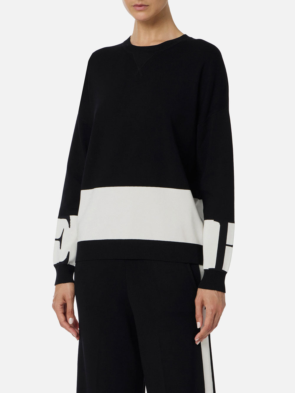 Maglia Elisabetta Franchi da Donna - Milk Nero