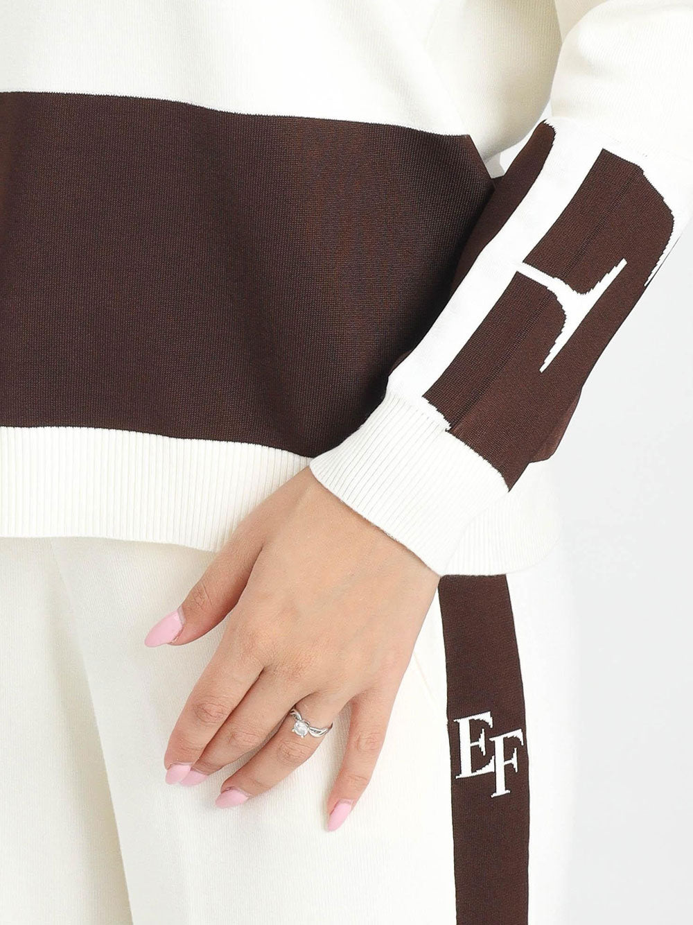 Maglia Elisabetta Franchi da Donna - Milk Coffee Avorio