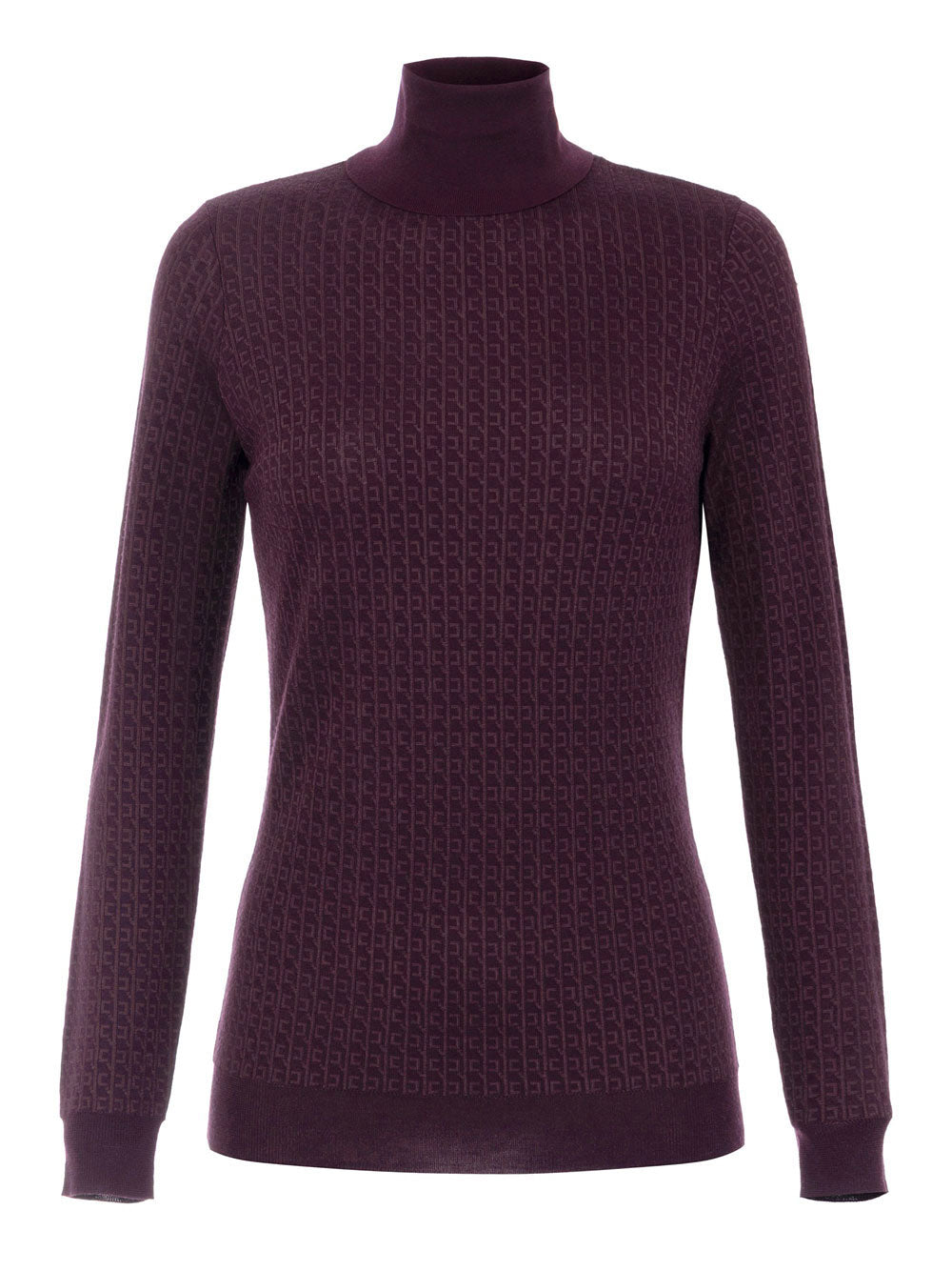 Maglia Collo Alto Elisabetta Franchi da Donna - Merlot Bordeaux