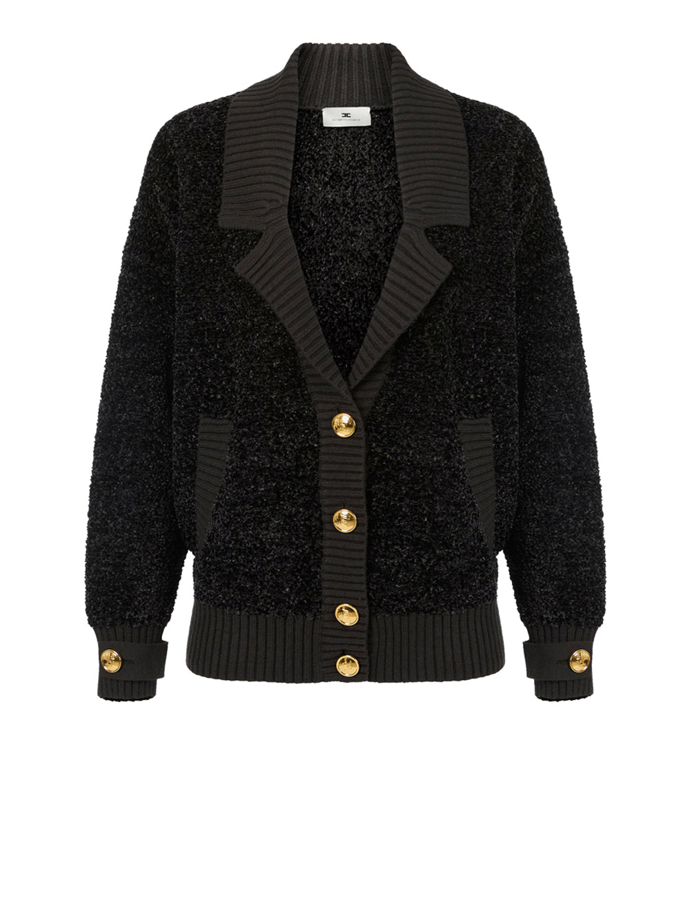 Cardigan Elisabetta Franchi da Donna - Nero