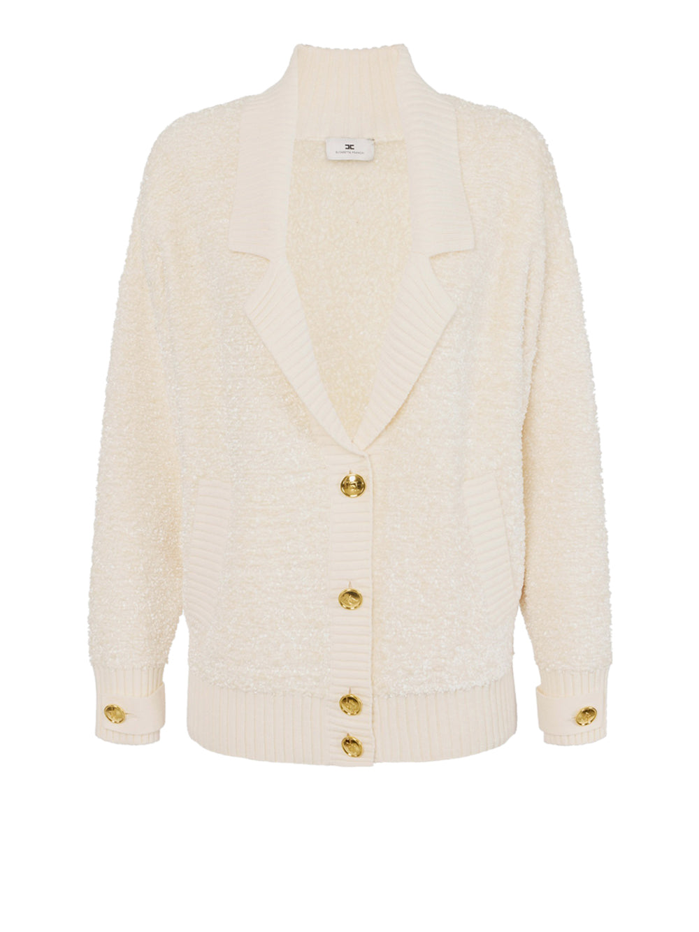 Cardigan Elisabetta Franchi da Donna - Milk Bianco
