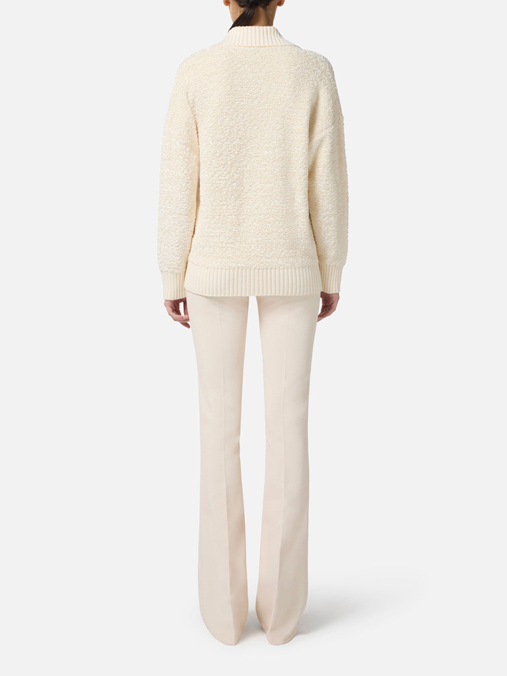 Cardigan Elisabetta Franchi da Donna - Milk Bianco