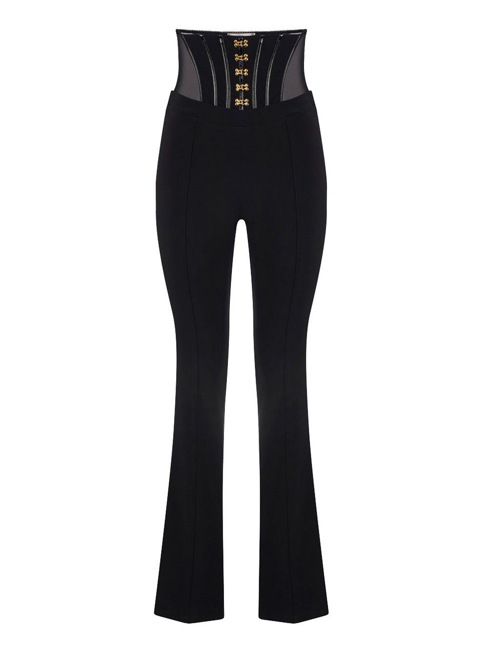 Pantalone Zampa Elisabetta Franchi da Donna - Nero