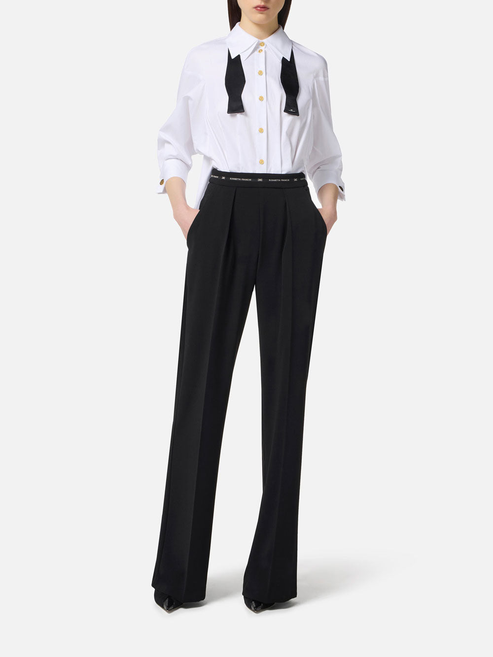 Jumpsuit Elisabetta Franchi da Donna - Nero Bianco