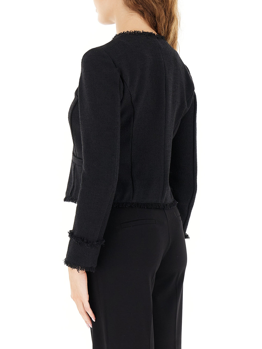 Giacca Emme Marella Scacco da Donna - Nero