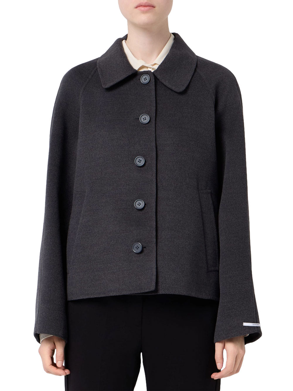 Cappotto Emme Marella Clip Clip da Donna - Grigio