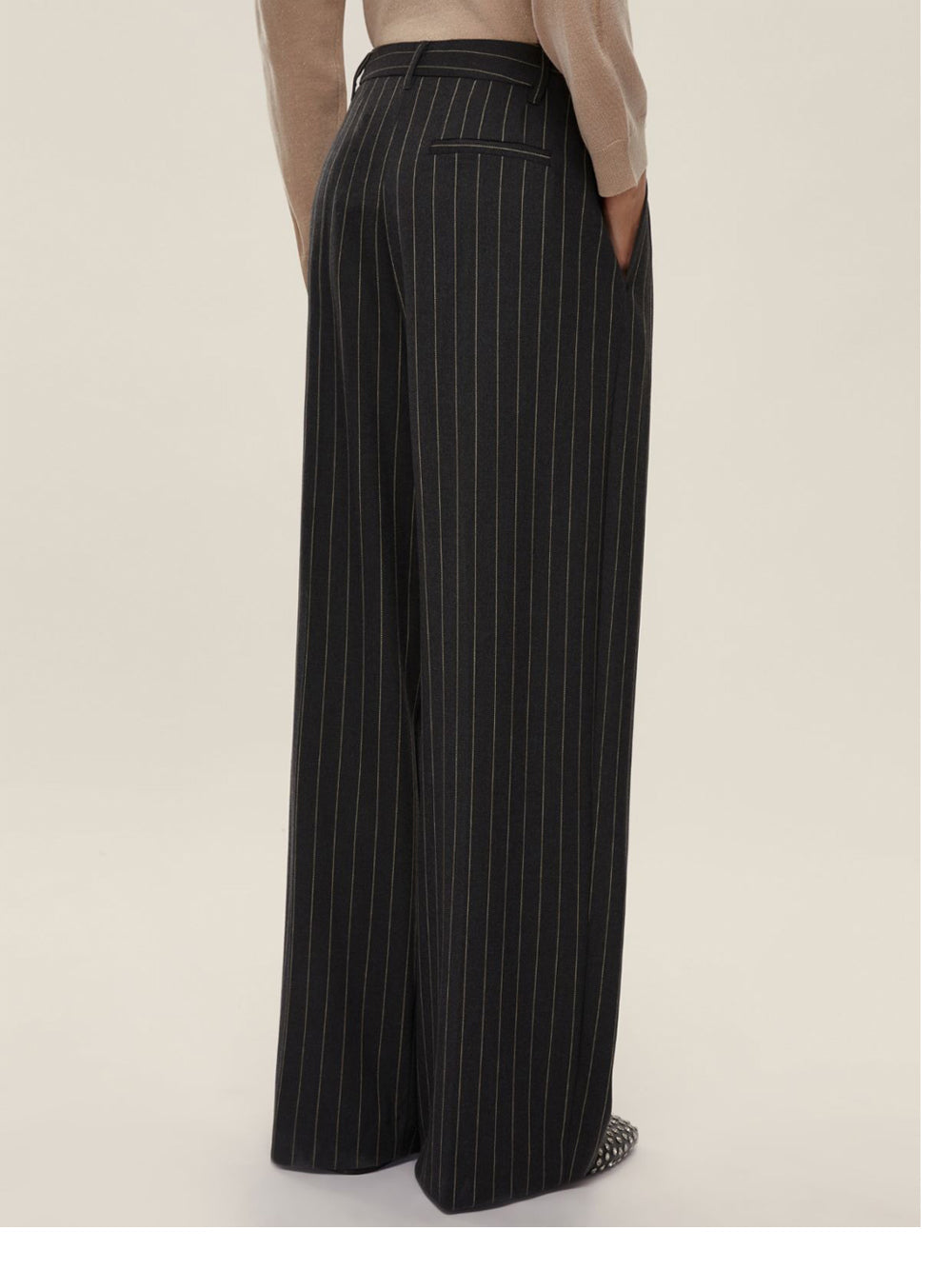 Pantalone Straight Emme Marella Ubalda da Donna - Grigio