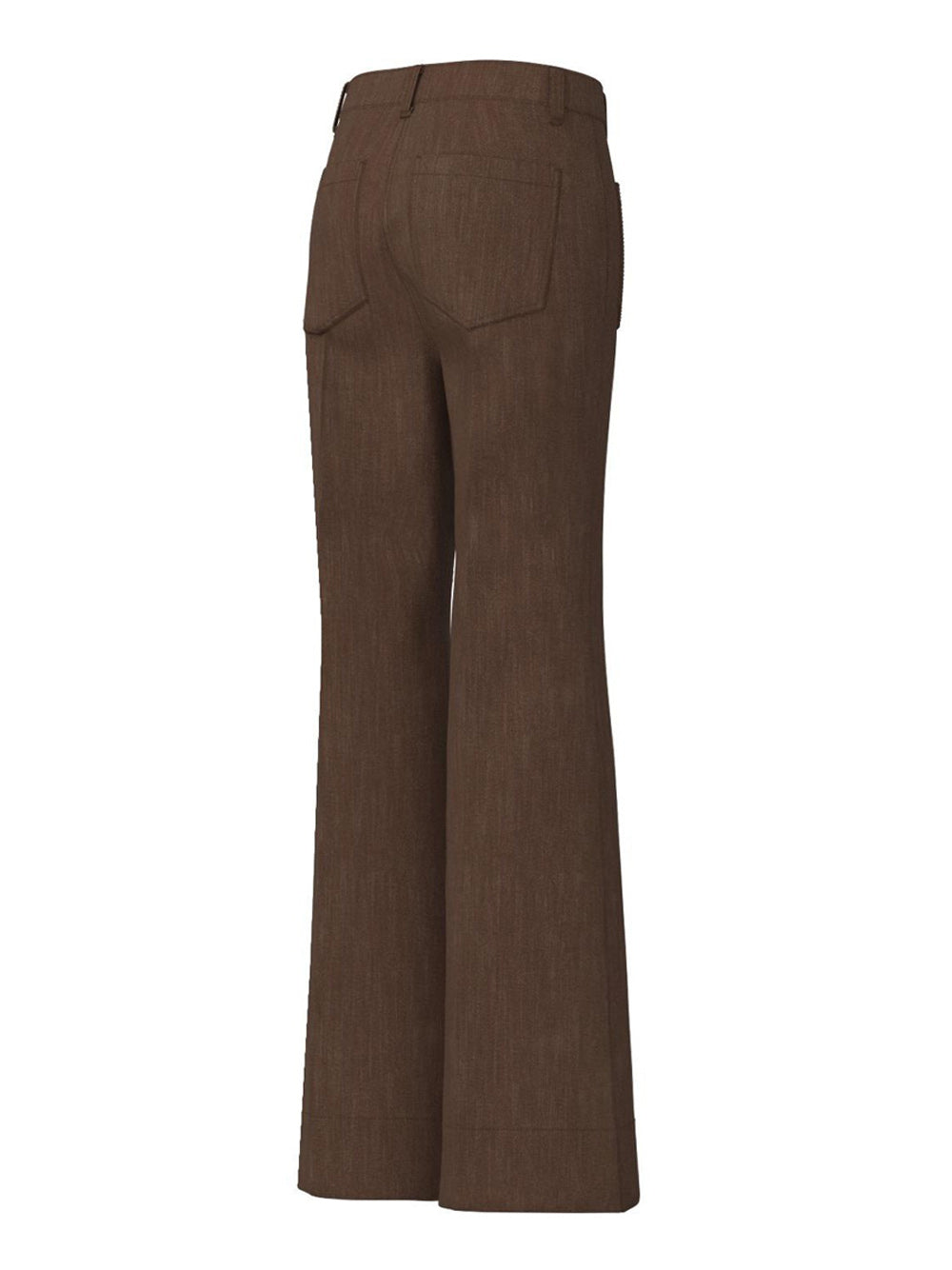 Pantalone Zampa Emme Marella Ruspa da Donna - Marrone