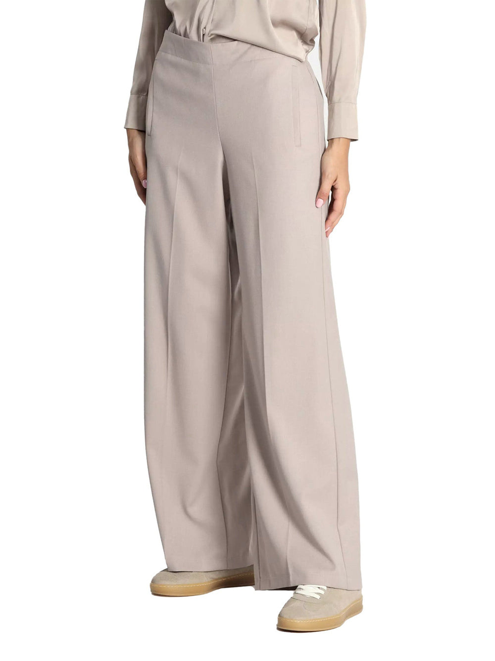 Pantalone Straight Emme Marella Sarago da Donna - Beige