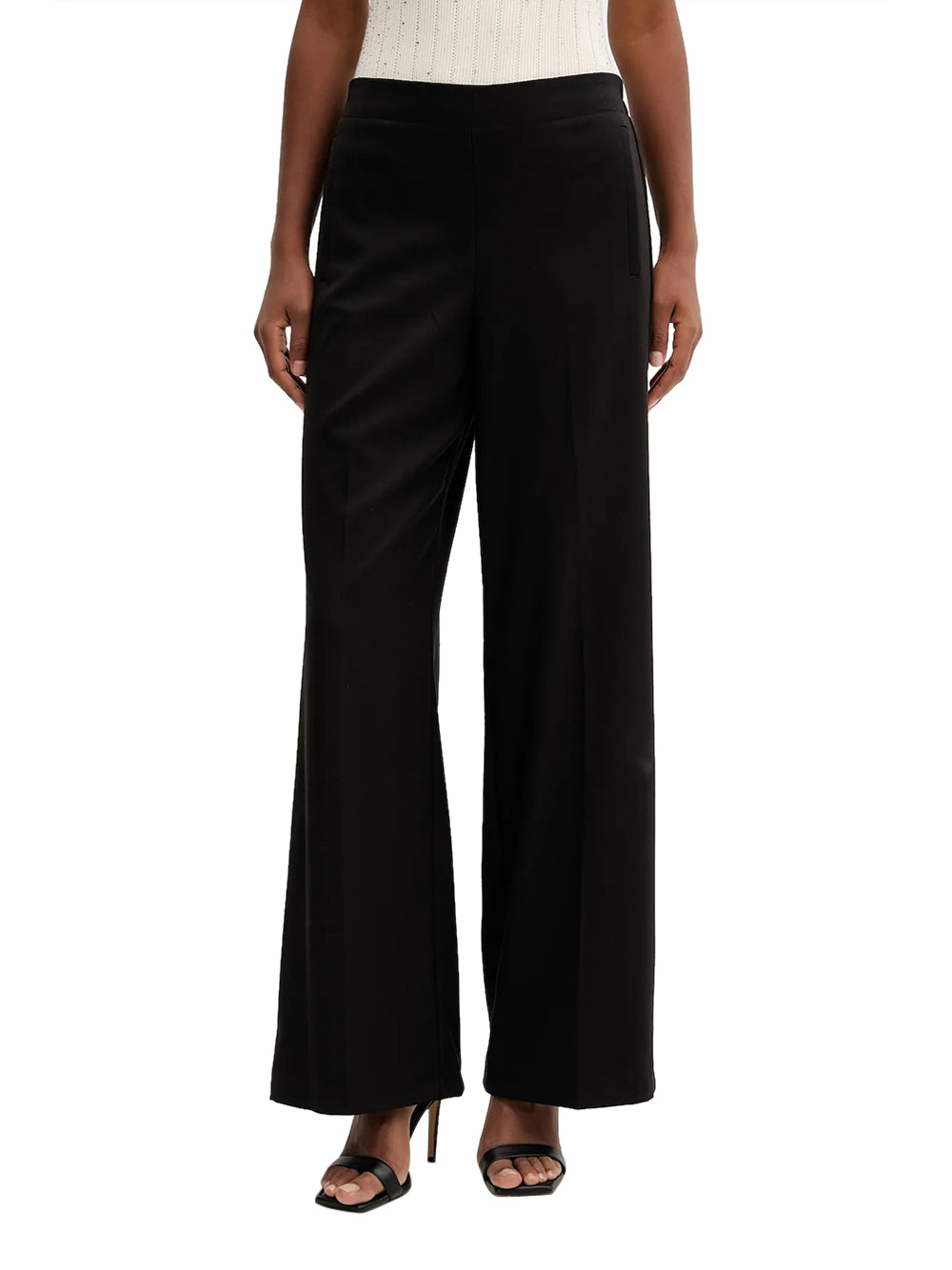 Pantalone Straight Emme Marella Sarago da Donna - Nero