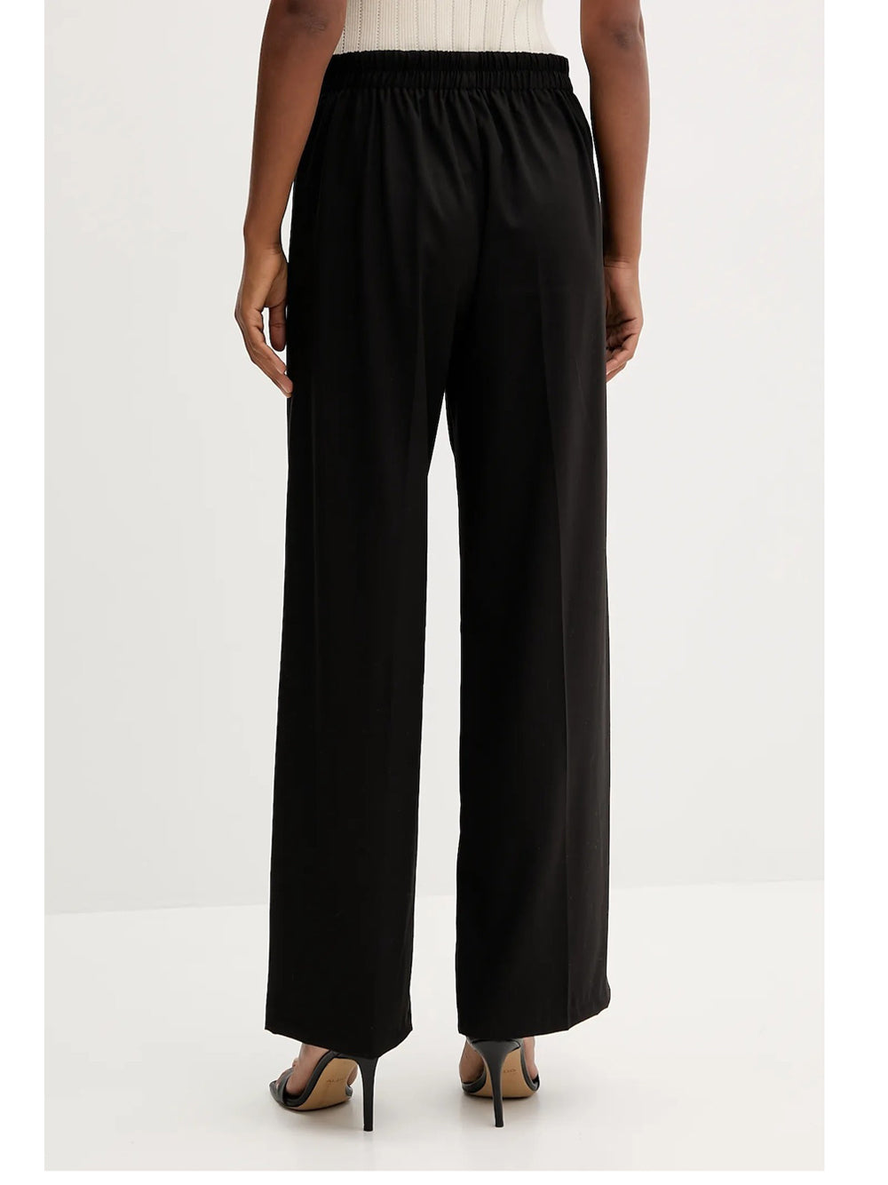 Pantalone Straight Emme Marella Sarago da Donna - Nero