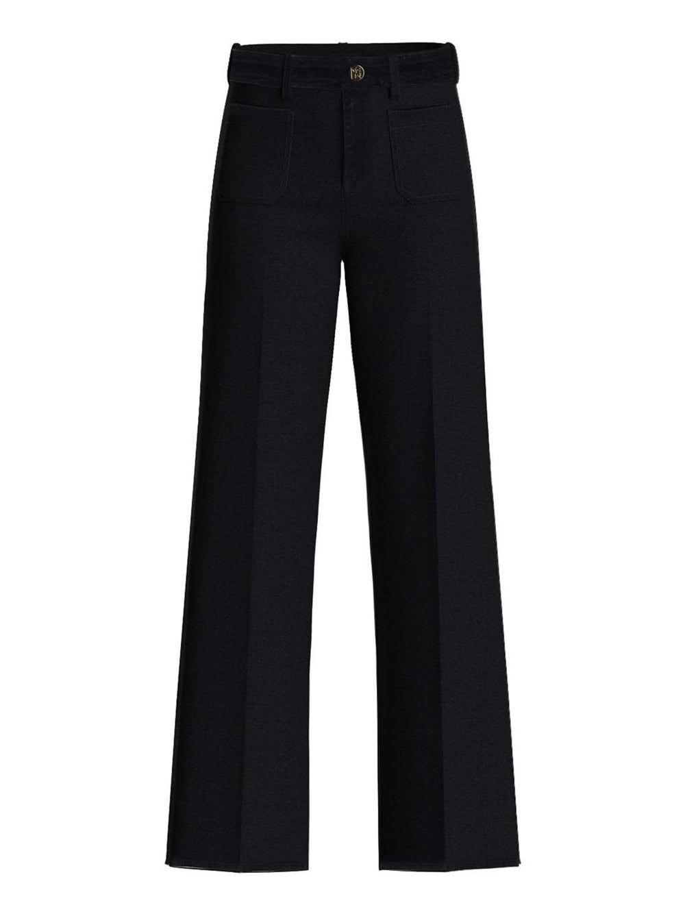 Jeans Wide Emme Marella Palma da Donna - Nero