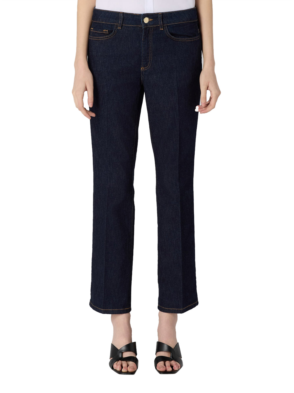 Jeans Tapered Emme Marella Ibisco da Donna - Denim