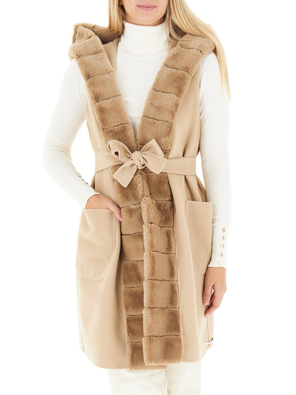 Smanicato Emme Marella Formosa da Donna - Beige