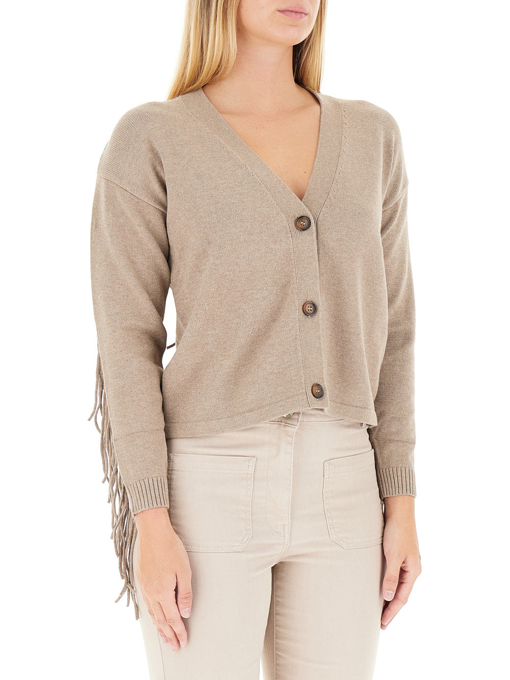 Cardigan Emme Marella Ebe da Donna - Marrone