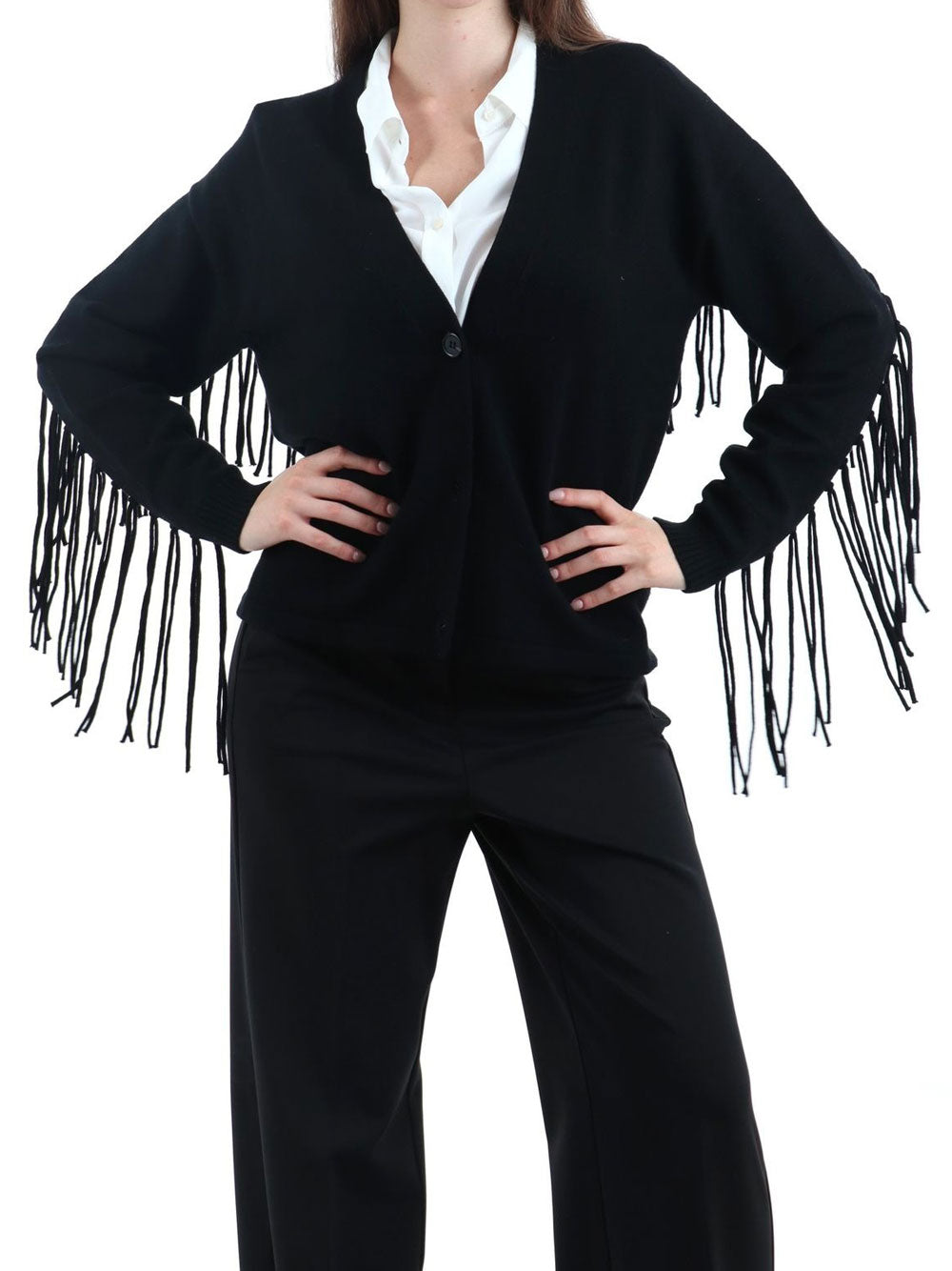 Cardigan Emme Marella Ebe da Donna - Nero