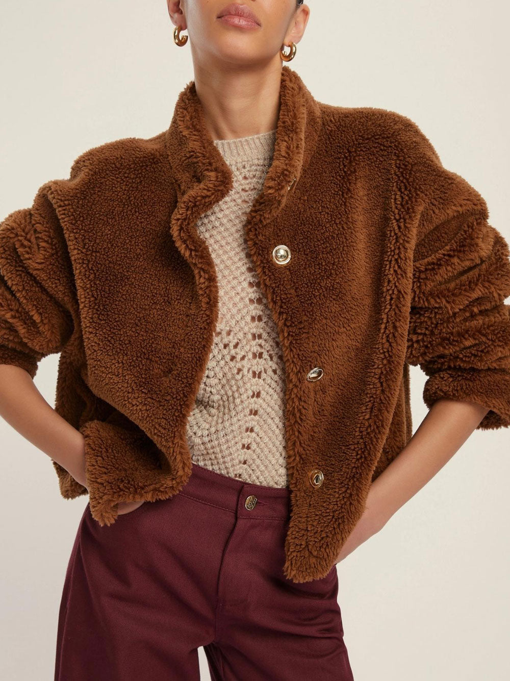 Pelliccia Emme Marella Vicenza da Donna - Marrone