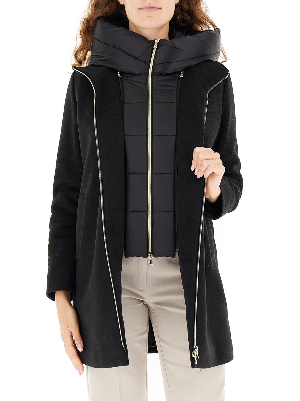 Giubbotto Emme Marella Bacio da Donna - Nero