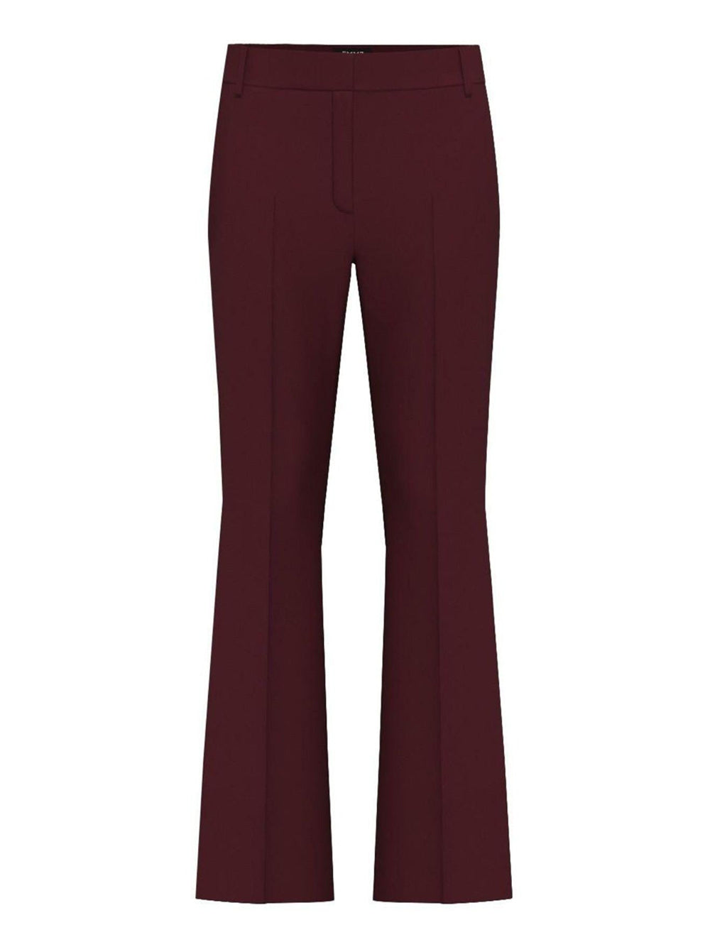 Pantalone Zampa Emme Marella Flare da Donna - Bordeaux