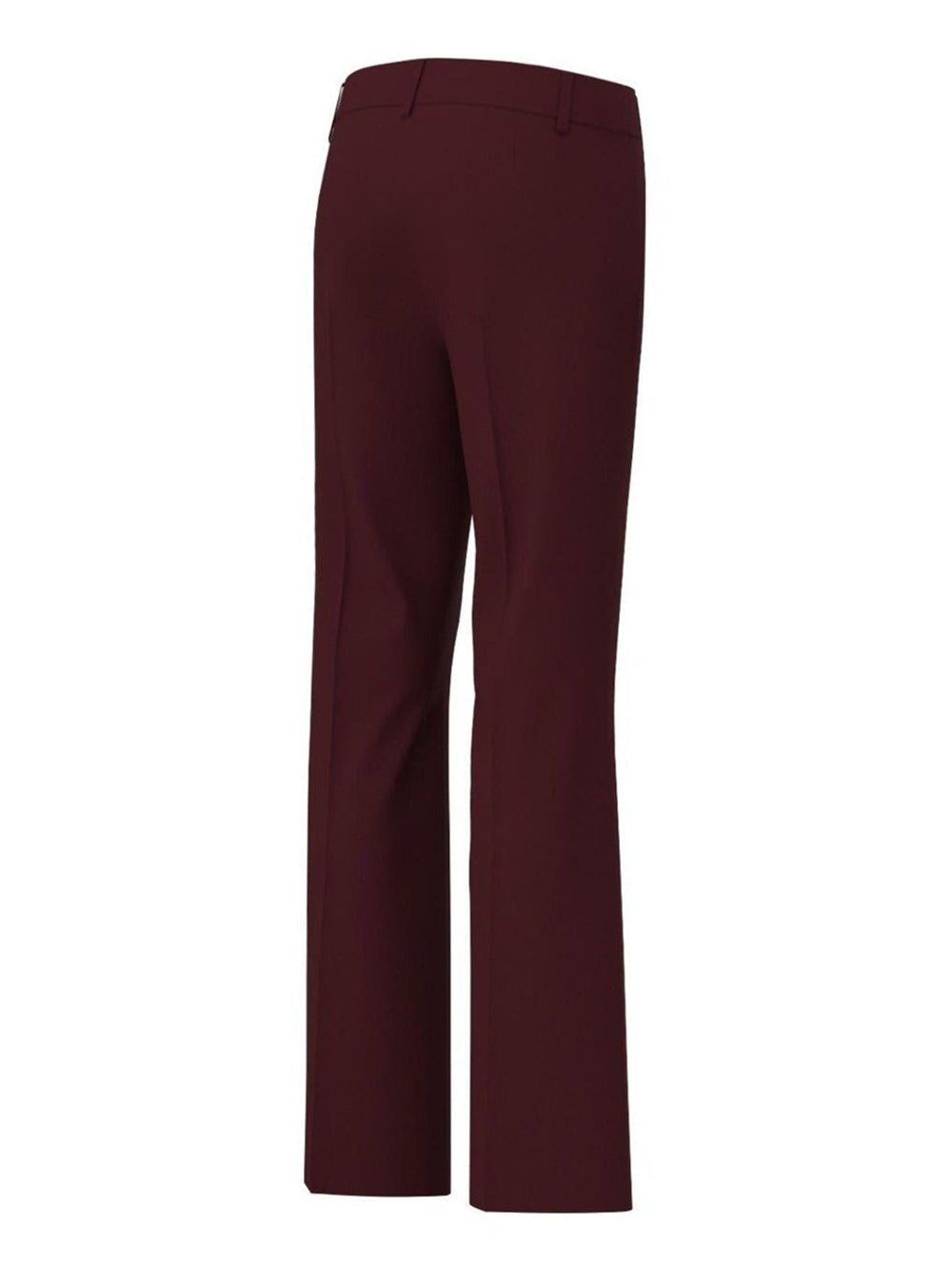 Pantalone Zampa Emme Marella Flare da Donna - Bordeaux