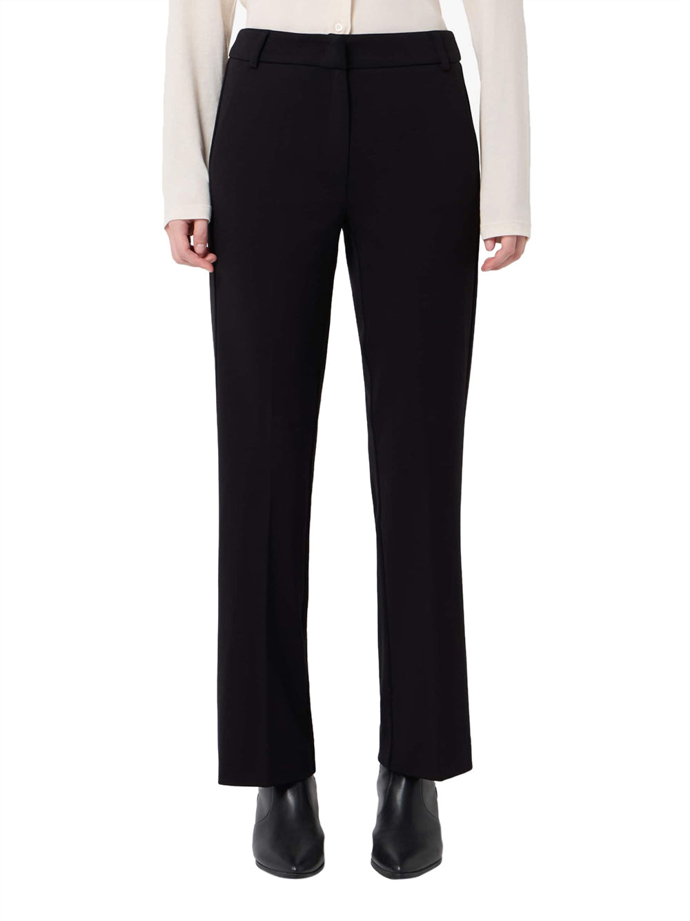 Pantalone Zampa Emme Marella Flare da Donna - Nero