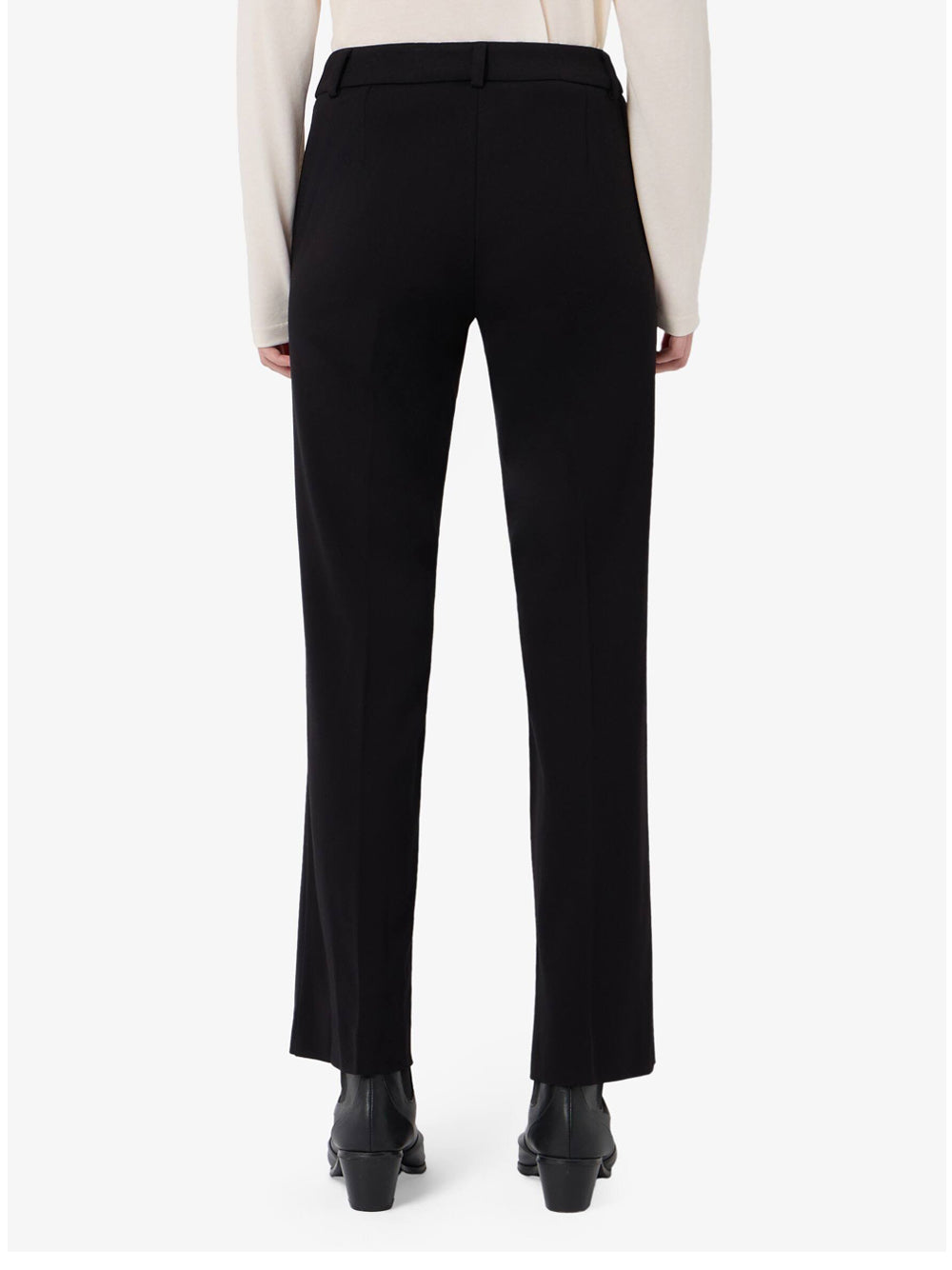 Pantalone Zampa Emme Marella Flare da Donna - Nero