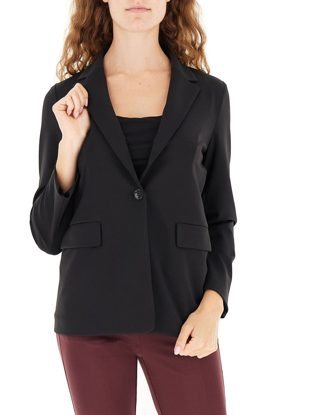 Blazer Emme Marella Reims1 da Donna - Nero