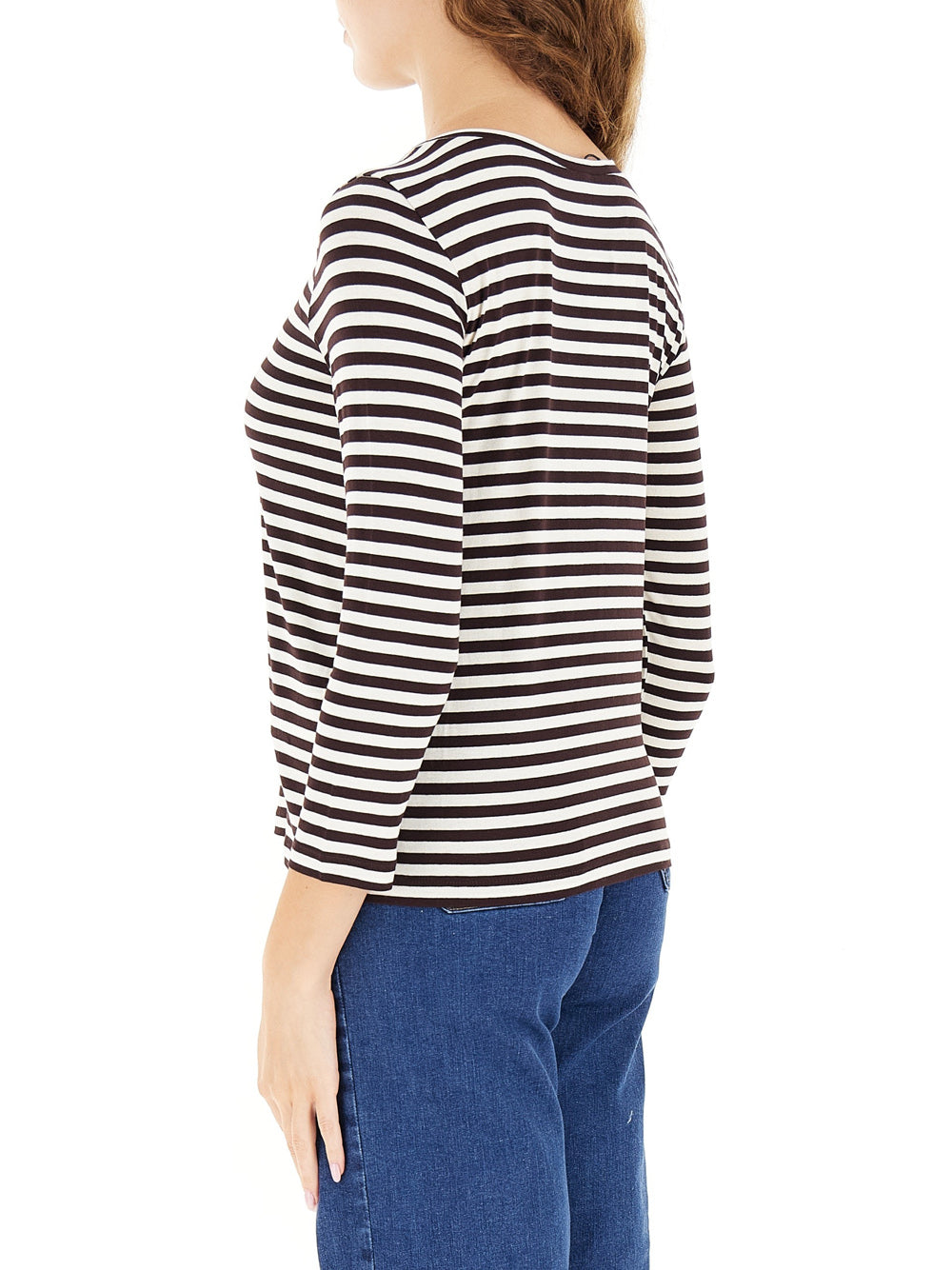 T-shirt Emme Marella Polpo da Donna - Marrone