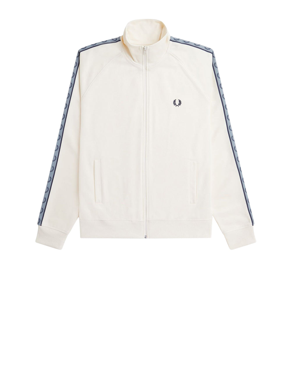 Felpa Zip Fred Perry da Uomo - Avorio