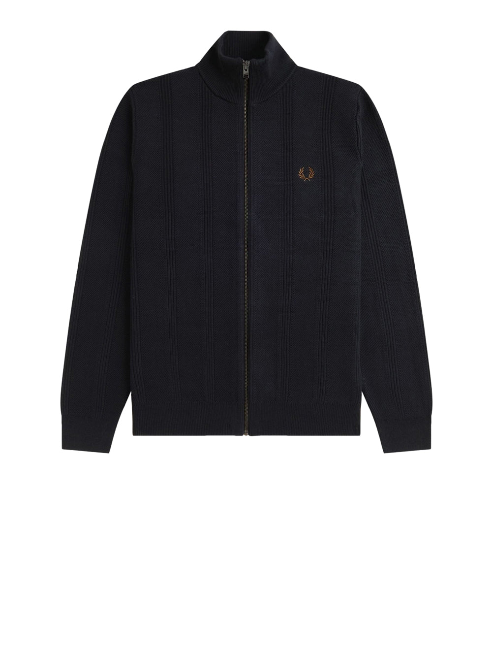Cardigan Fred Perry da Uomo - Nero
