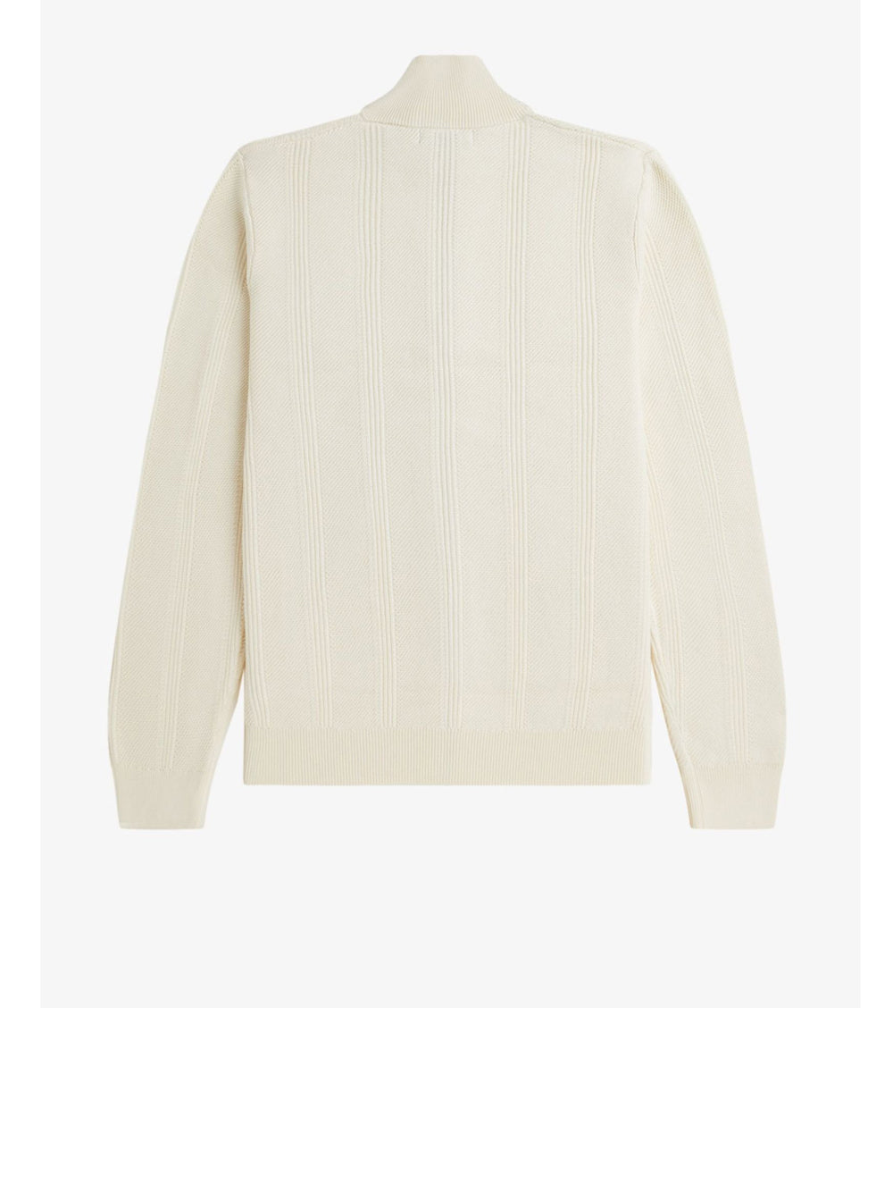 Cardigan Fred Perry da Uomo - Avorio