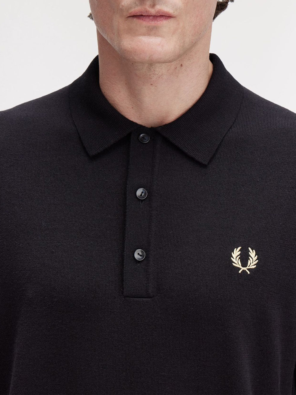 Polo Fred Perry da Uomo - Nero