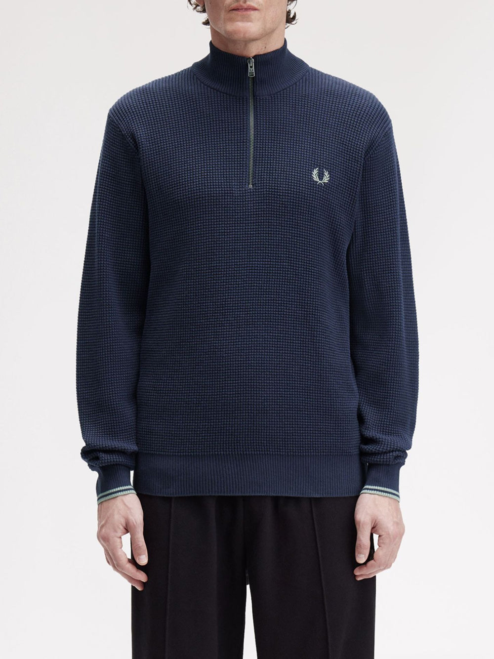 Pullover Fred Perry da Uomo - Blu