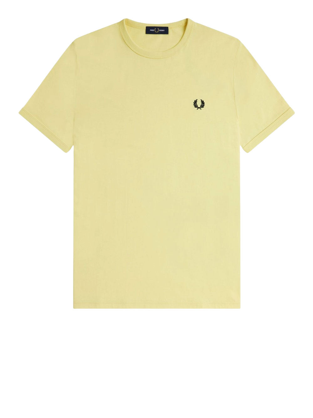 T-shirt Fred Perry da Uomo - Giallo