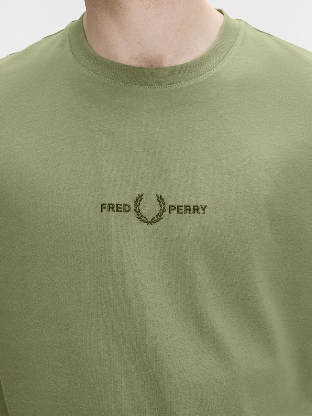 T-shirt Fred Perry da Uomo - Verde