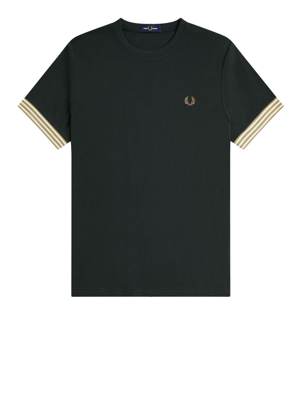 T-shirt Fred Perry da Uomo - Verde