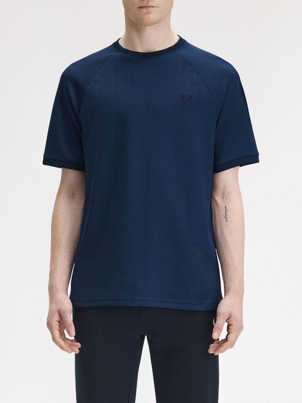 T-shirt Fred Perry da Uomo - Blu