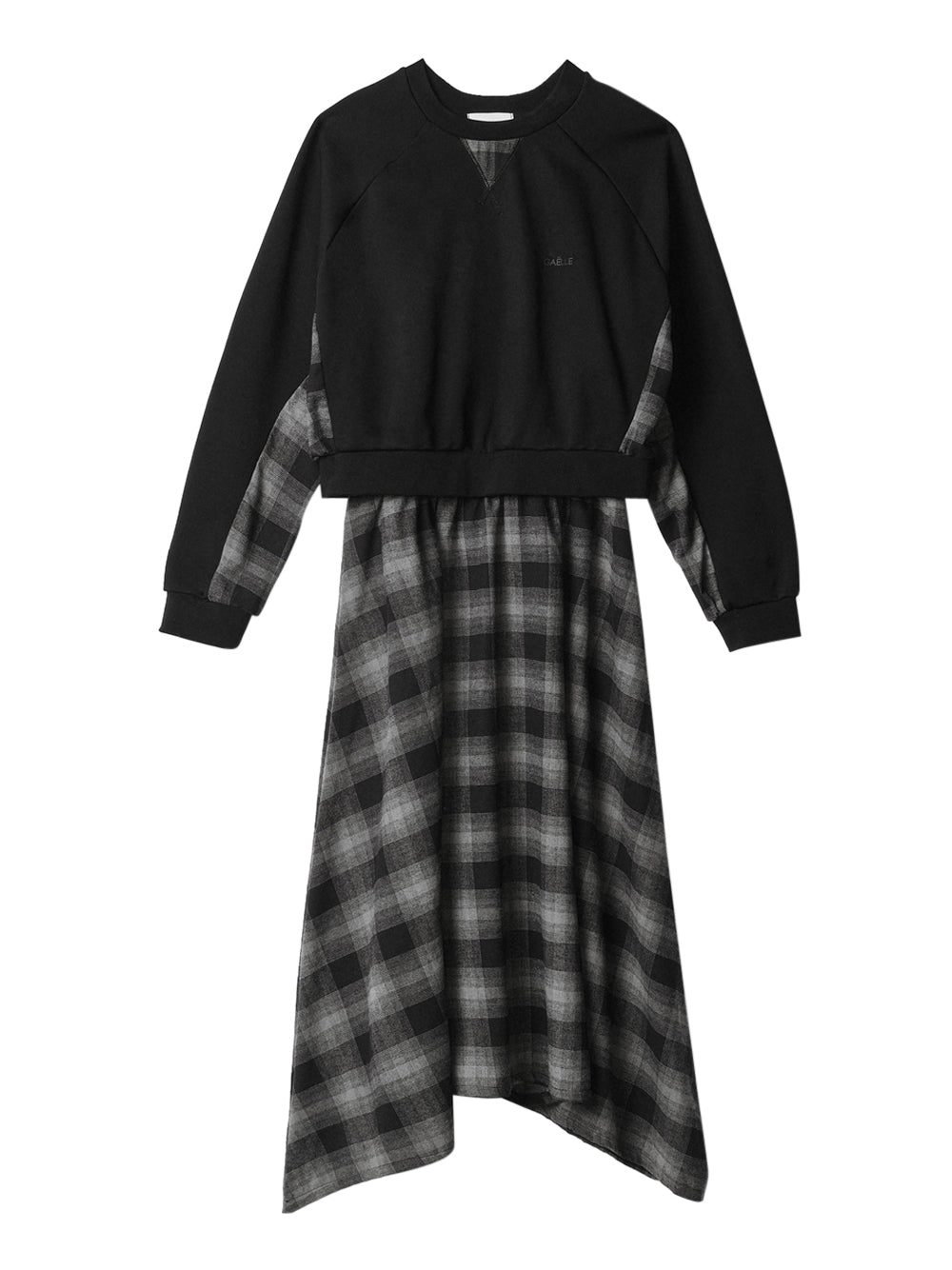 Gaëlle Paris Vestito Midi Gaelle All In One da Donna - Nero