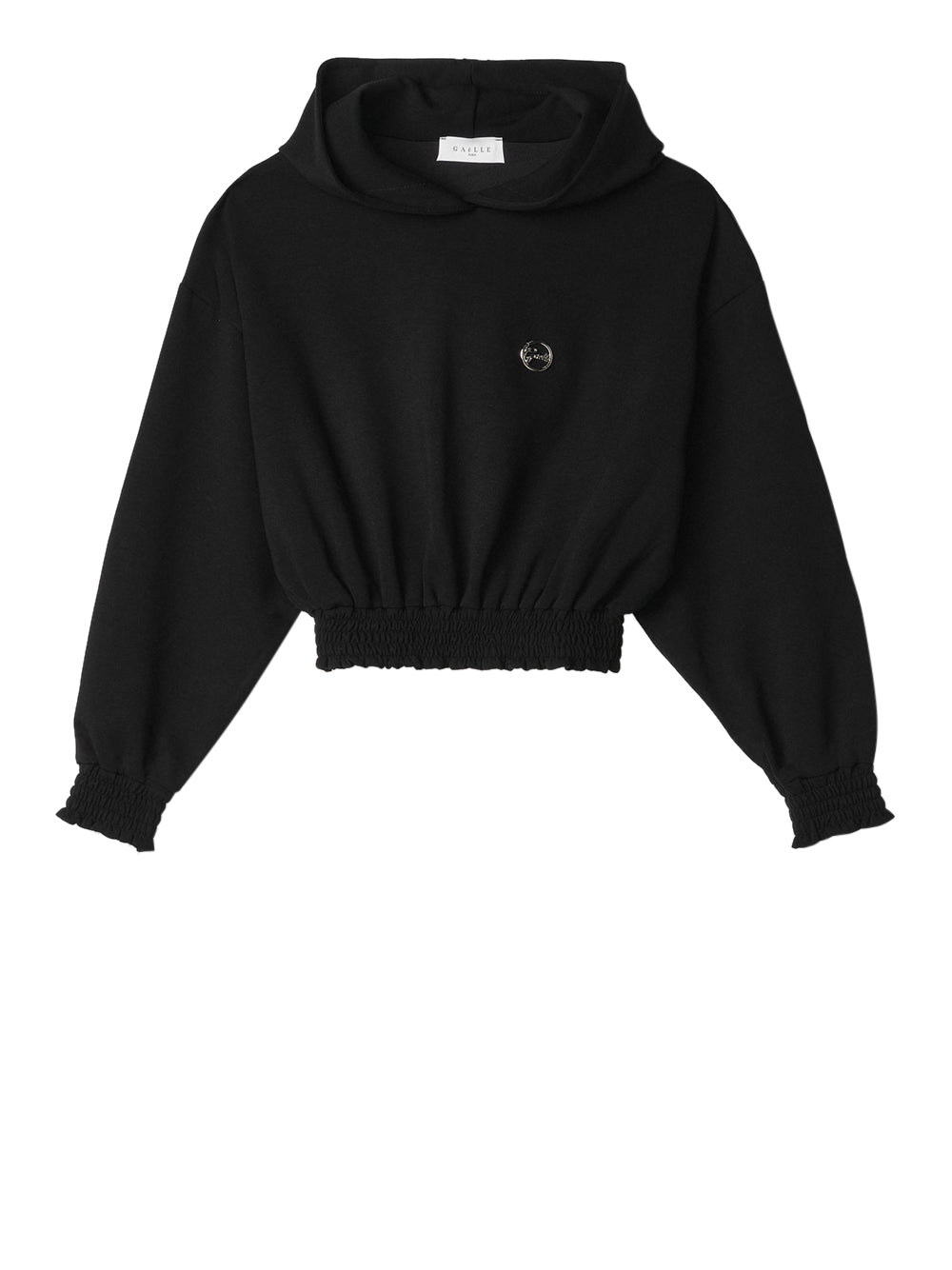 Gaëlle Paris Felpa Cappuccio Gaelle da Donna - Nero