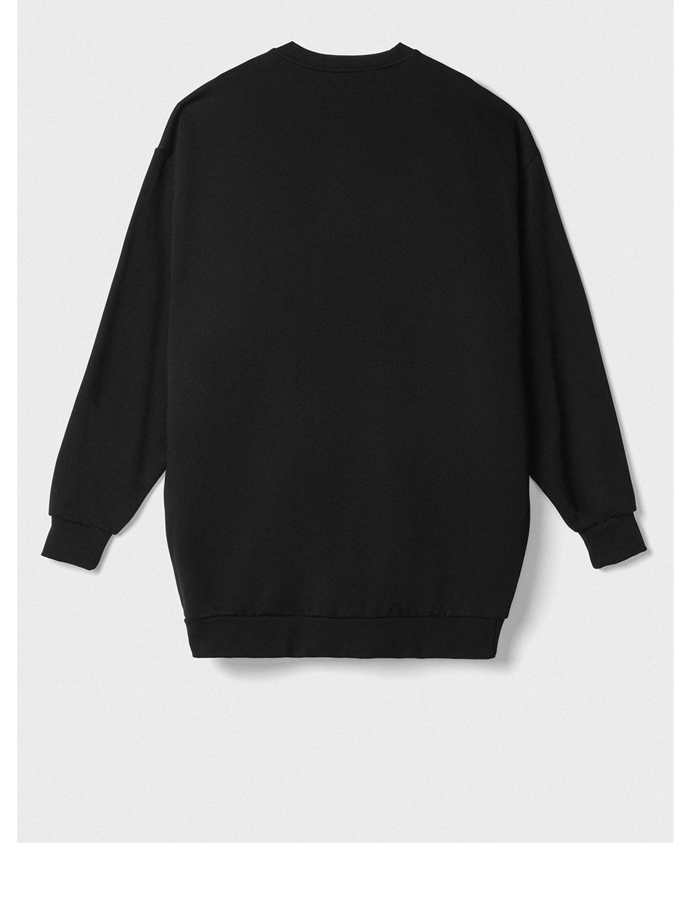 Gaëlle Paris Vestito Mini Gaelle Felpa Oversize da Donna - Nero