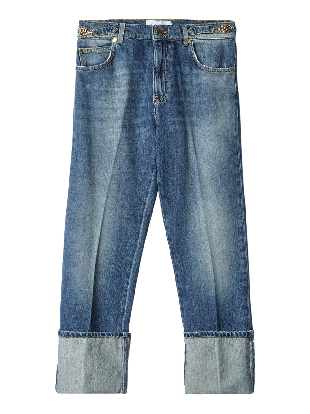 Gaëlle Paris Jeans Straight Gaelle da Donna - Denim