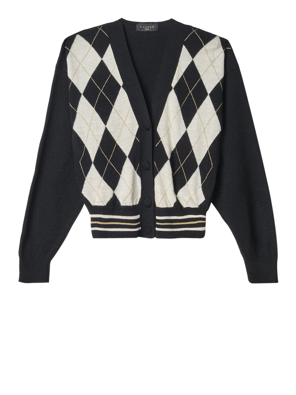 Gaëlle Paris Cardigan Gaelle Ballantyne da Donna - Nero