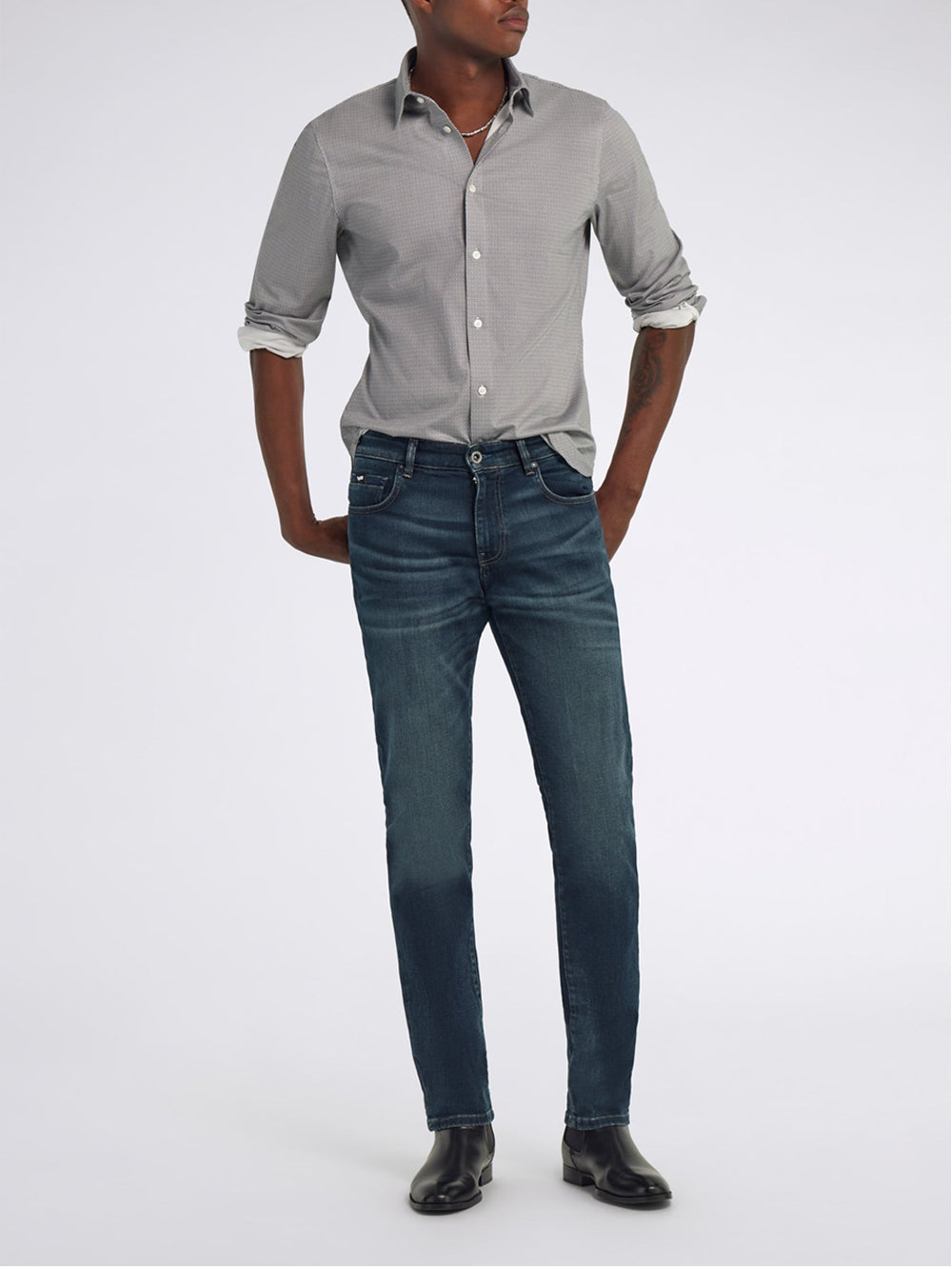 Camicia Gas da Uomo - Nero