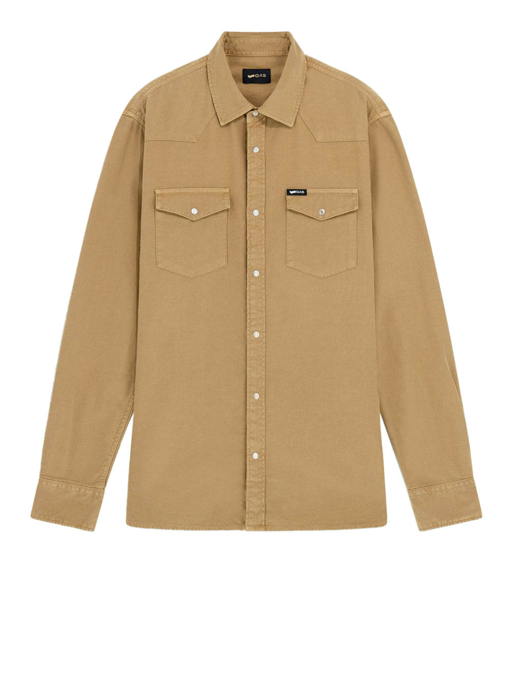 Camicia Casual Gas da Uomo - Beige