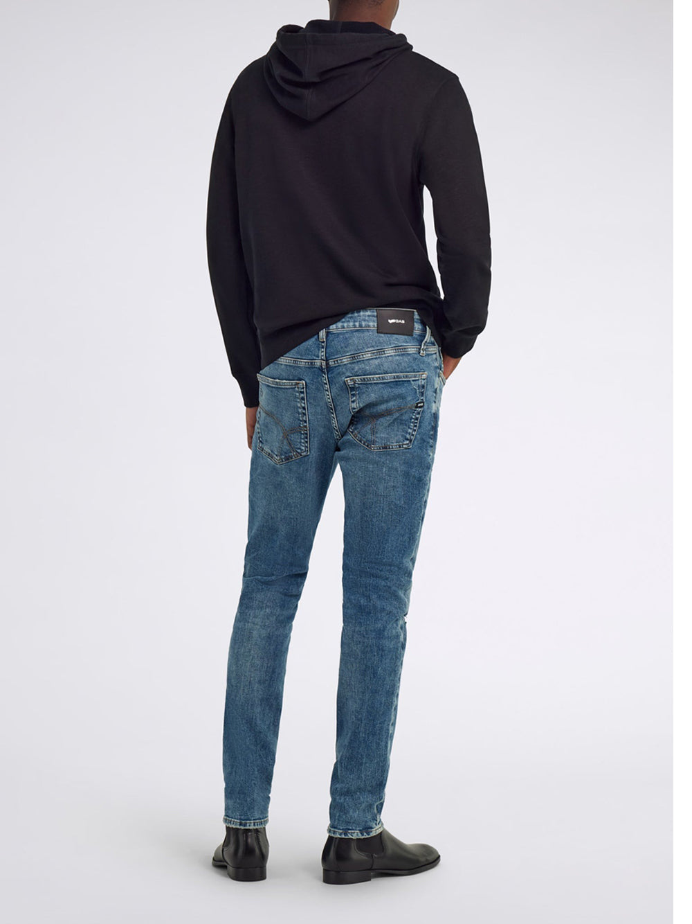 Jeans Skinny Gas Sax da Uomo - Denim