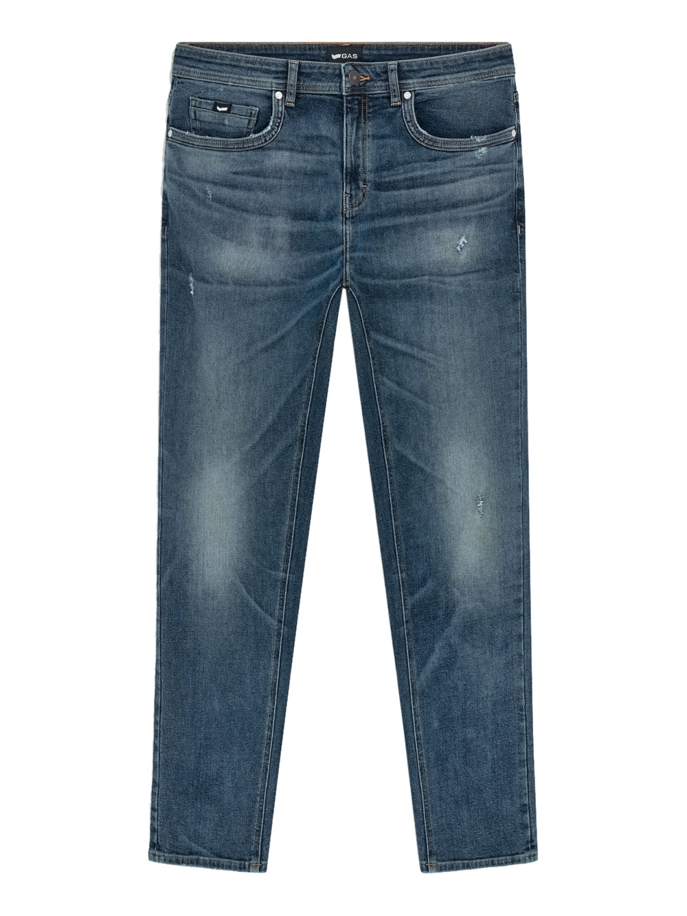 Jeans Tapered Gas Tar da Uomo - Denim