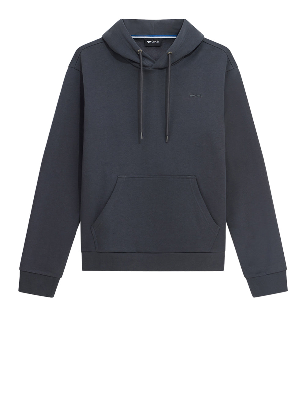 Felpa Cappuccio Gas da Uomo - Nero