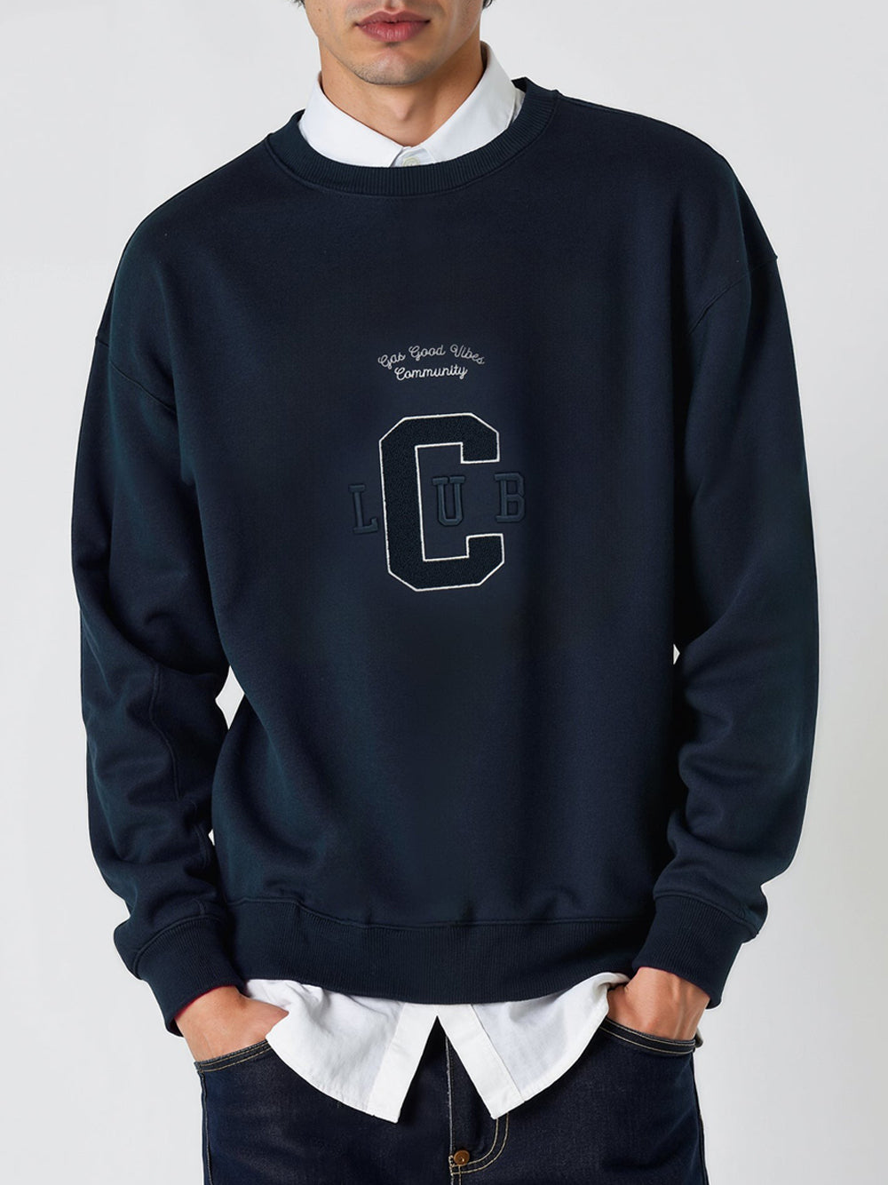 Felpa Gas da Uomo - Blu